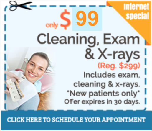 cleaning dentist special